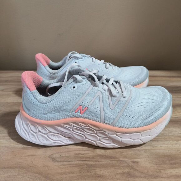 New Balance Fresh Foam X More V4 Running Shoes Women's Gray Size 8D Wide WMORCM4 - Picture 4 of 13